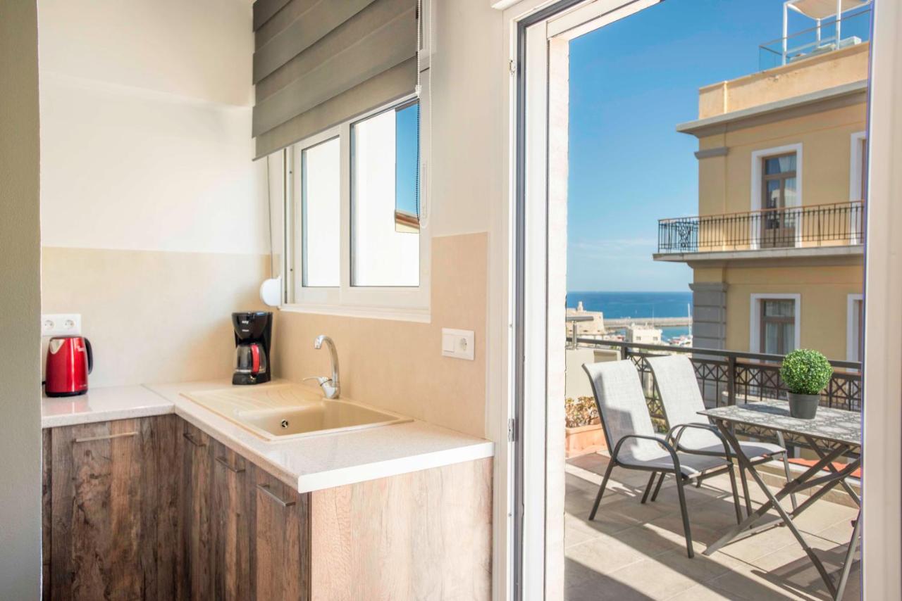 Comfy Central 1 Bedroom Apt With Terrace And View Heraclión Exterior foto